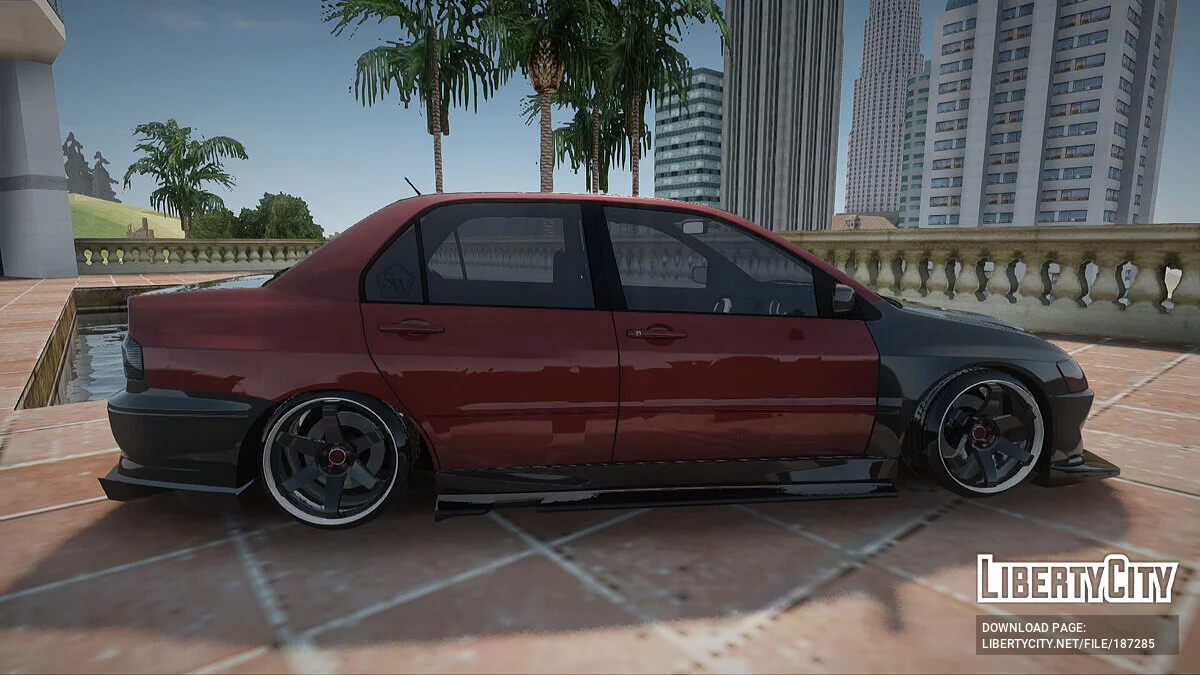 Mitsubishi Lancer Evolution IX / GTA San Andreas