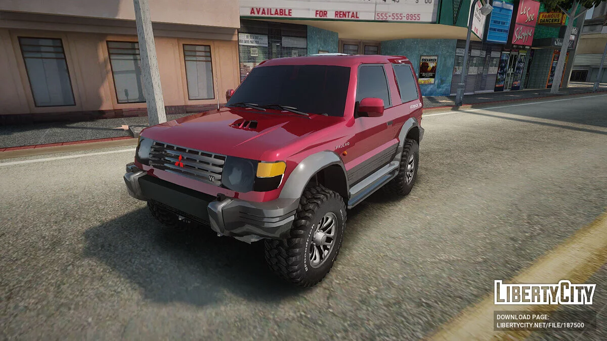 Mitsubishi Pajero 1993 Coupe / GTA San Andreas