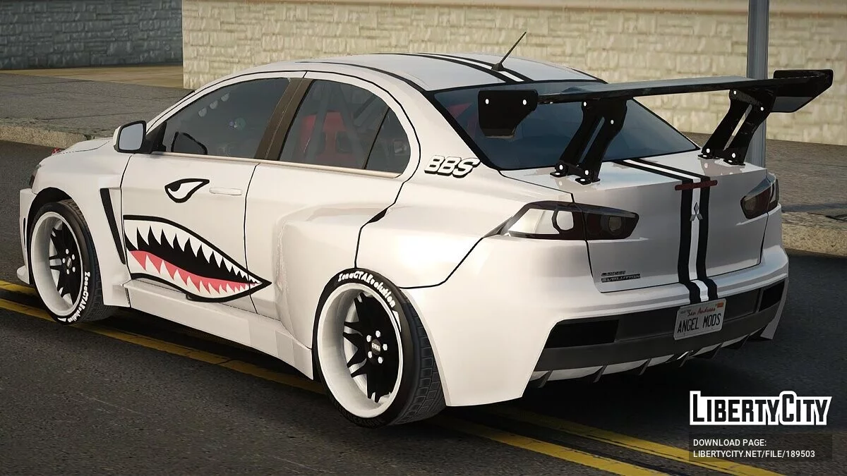 Mitsubishi Lancer Evolution X Shark / GTA San Andreas