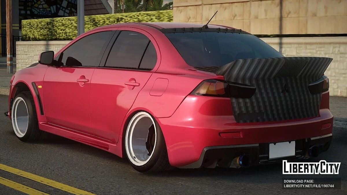 Mitsubishi Evo X Stance / GTA San Andreas