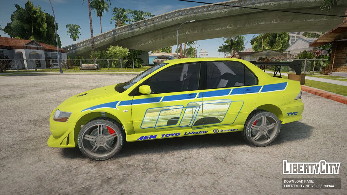 Mitsubishi Lancer / GTA San Andreas