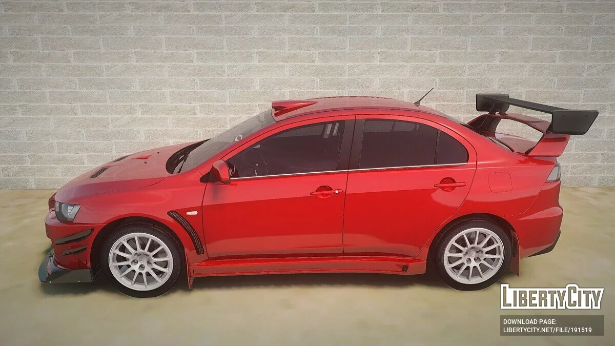 Mitsubishi Lancer Evolution X / GTA San Andreas