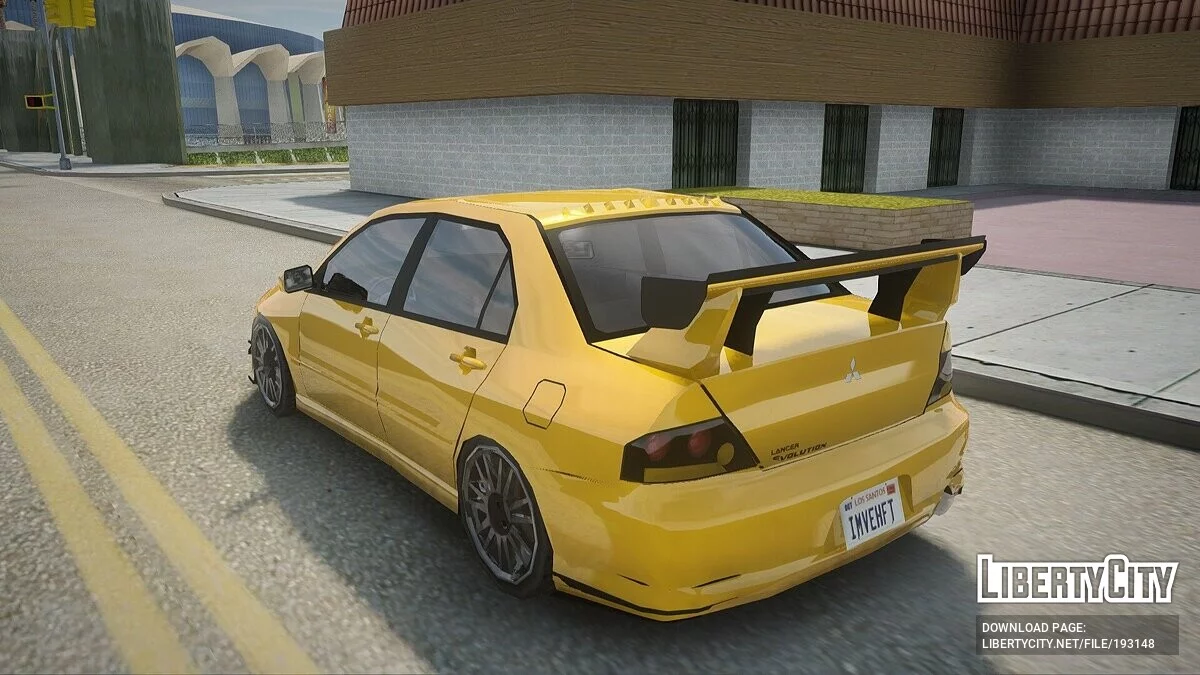Mitsubishi Lancer Evolution VIII / GTA San Andreas