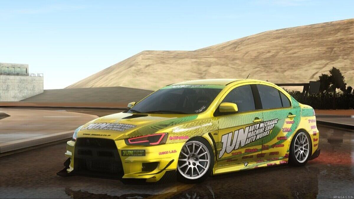 Download Mitsubishi Evo Lancer X for GTA San Andreas