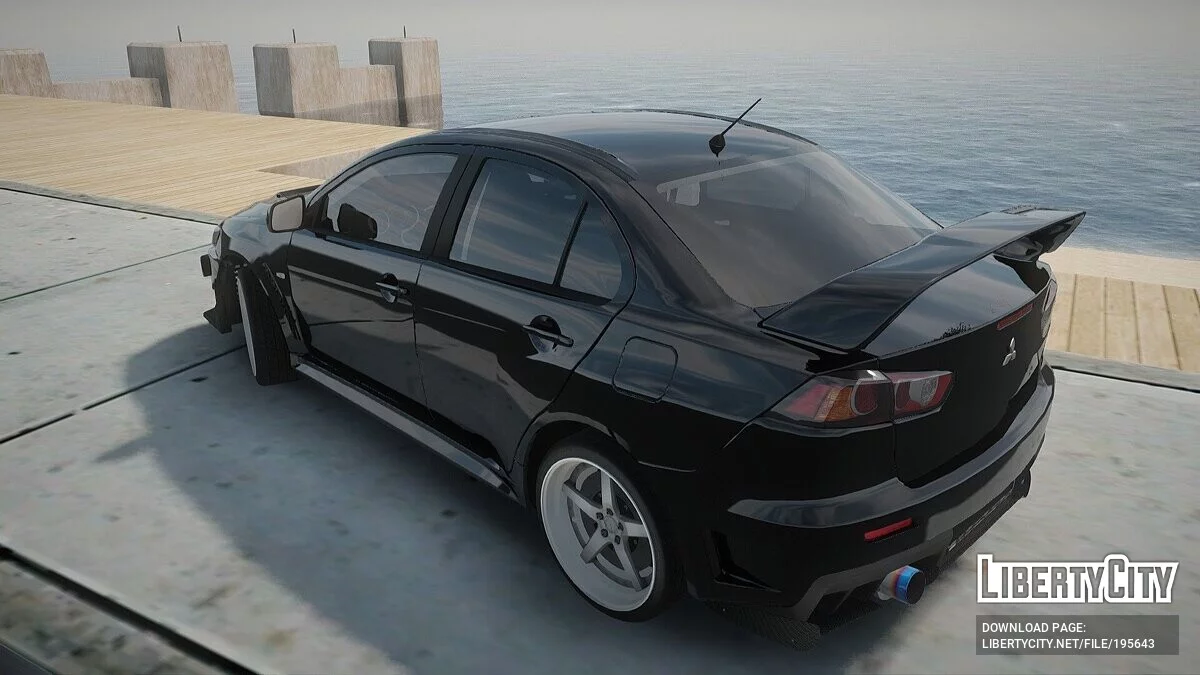 Mitsubishi Lancer Evolution X / GTA San Andreas