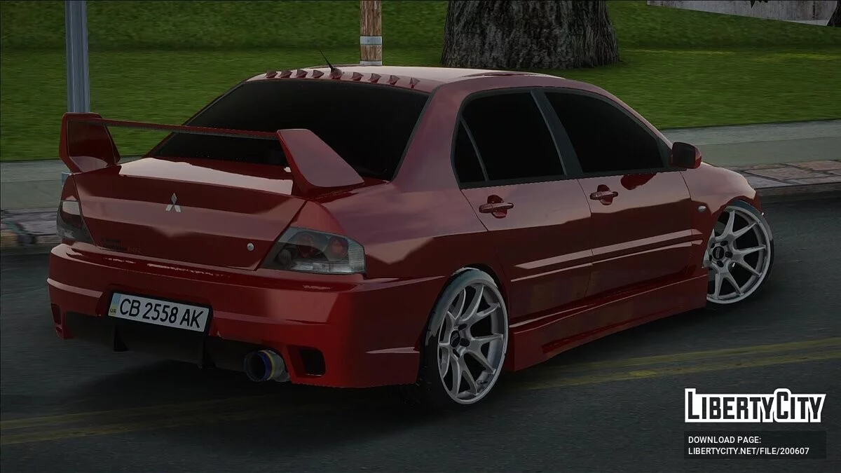 Mitsubishi Lancer Evolution / جي تي إيه سان أندرياس