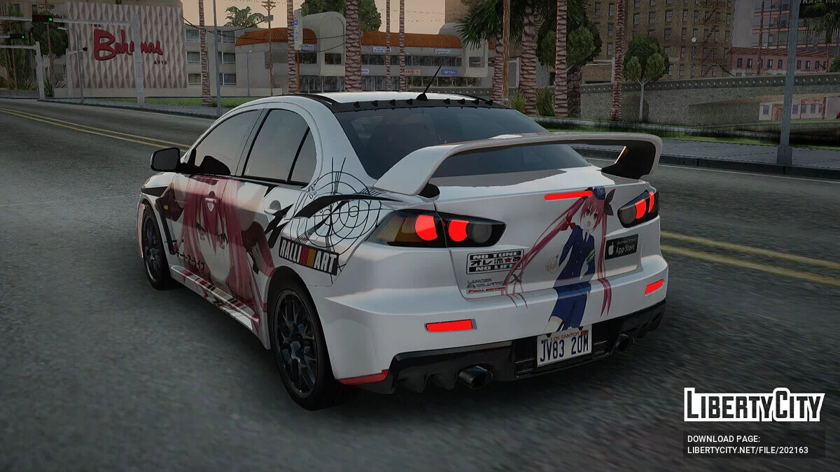 Mitsubishi Lancer Evolution X Date A Live / GTA San Andreas