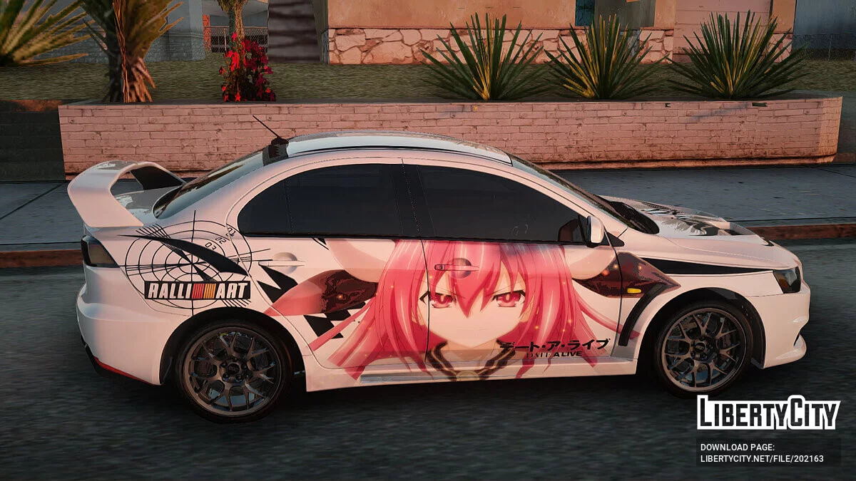 Mitsubishi Lancer Evolution X Date A Live / GTA San Andreas