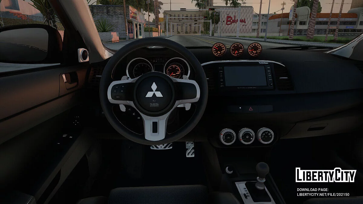 Mitsubishi Lancer Evolution X Tuning / GTA San Andreas