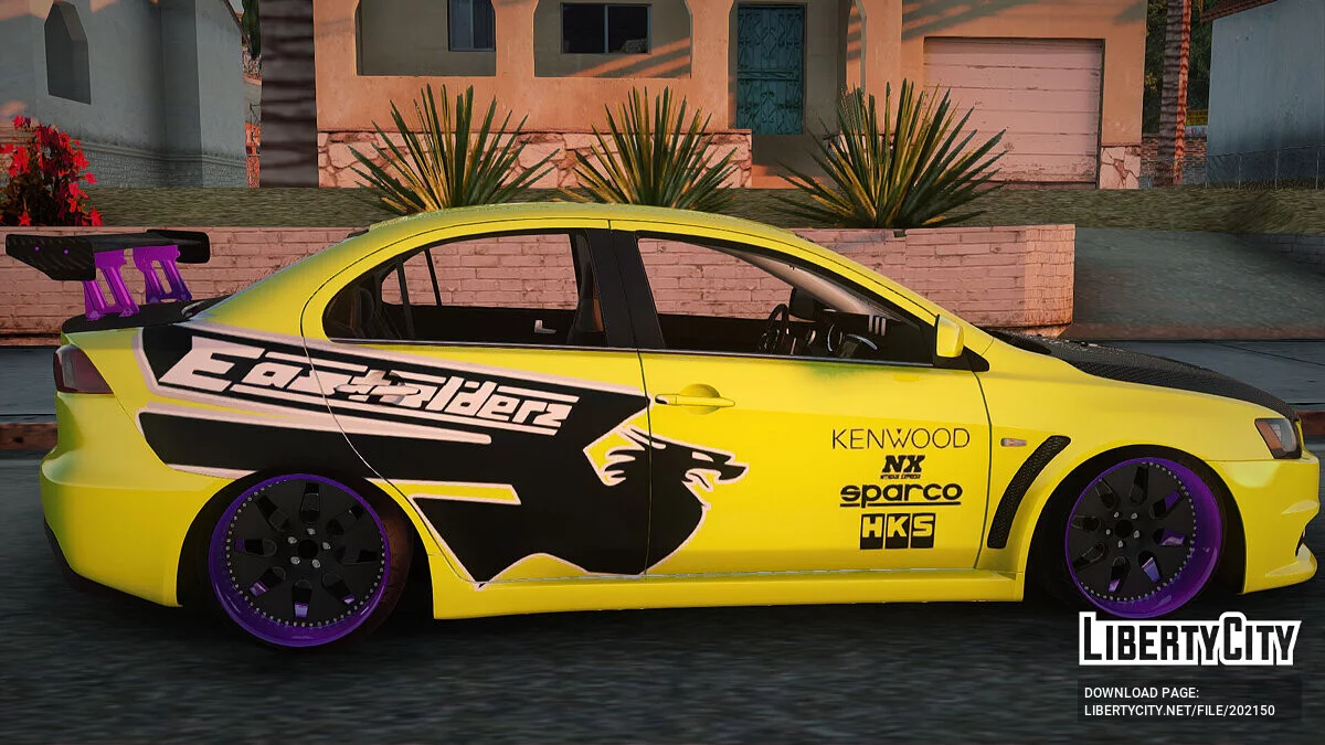 Mitsubishi Lancer Evolution X Tuning / GTA San Andreas