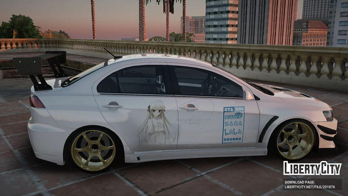 Mitsubishi Lancer Evolution X / GTA San Andreas