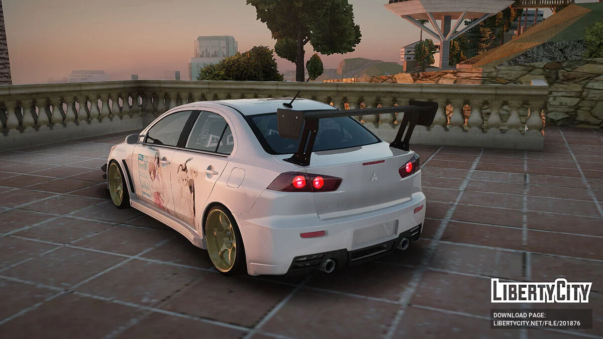 Mitsubishi Lancer Evolution X / GTA San Andreas