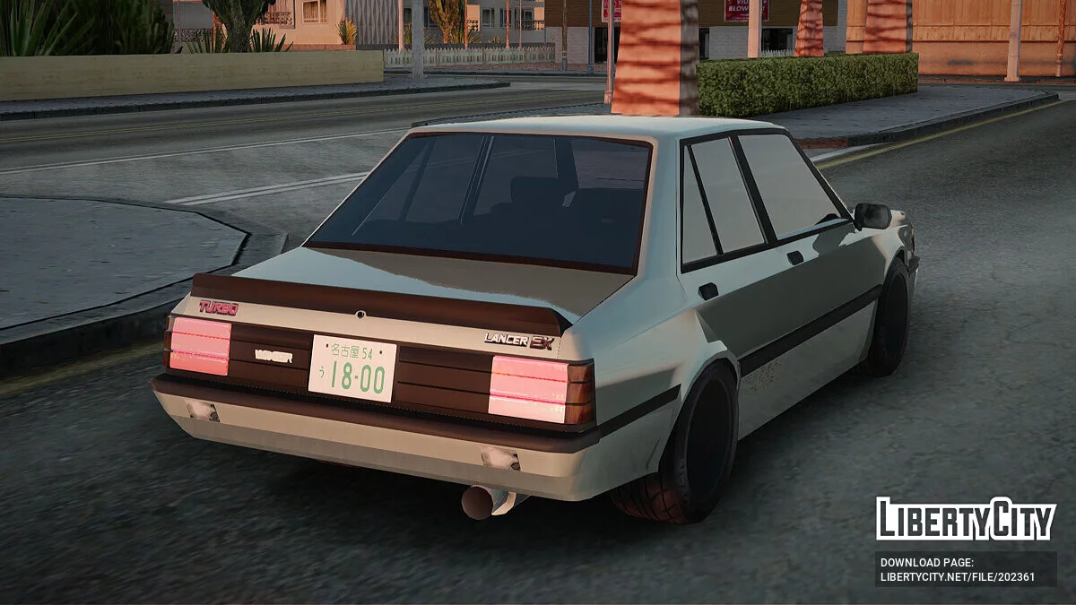 Mitsubishi Lancer EX 1800GSR Turbo Zenki / GTA San Andreas