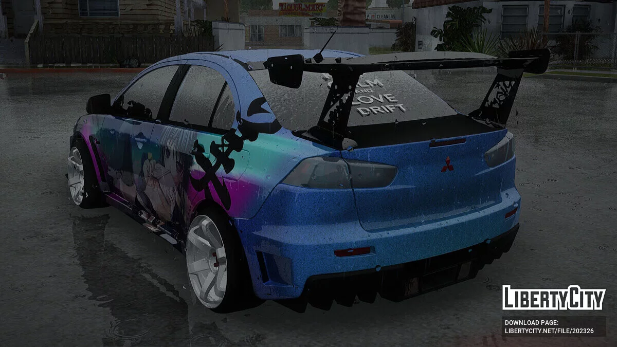 Mitsubishi Lancer X por Venceslav Sexy / GTA San Andreas
