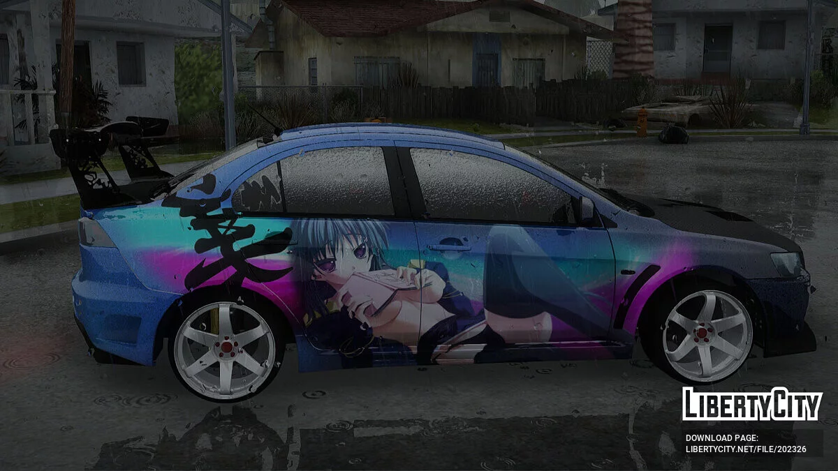 Mitsubishi Lancer X por Venceslav Sexy / GTA San Andreas