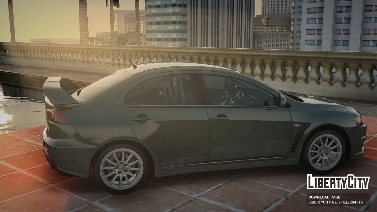 Mitsubishi Lancer Evo X Itasha Nico Robin / GTA San Andreas