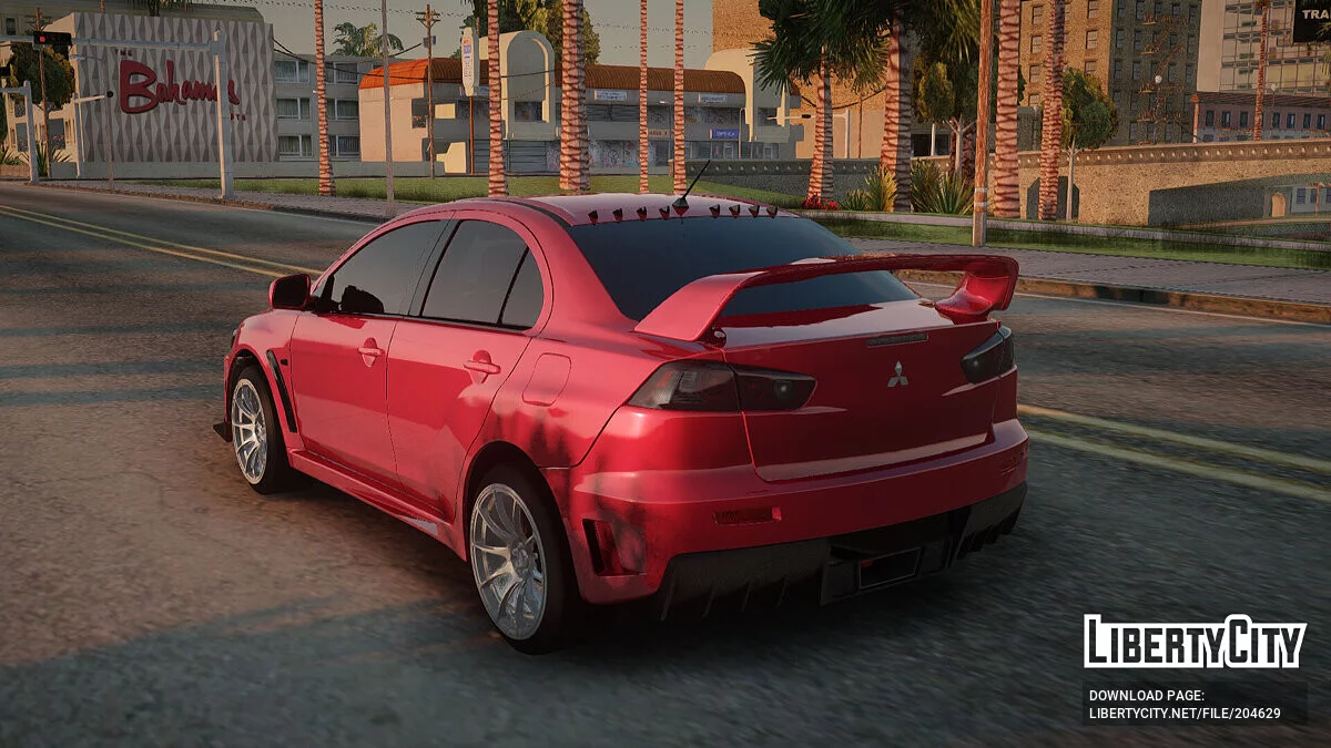 Mitsubishi Lancer Evolution X FQ400 Pro / GTA San Andreas