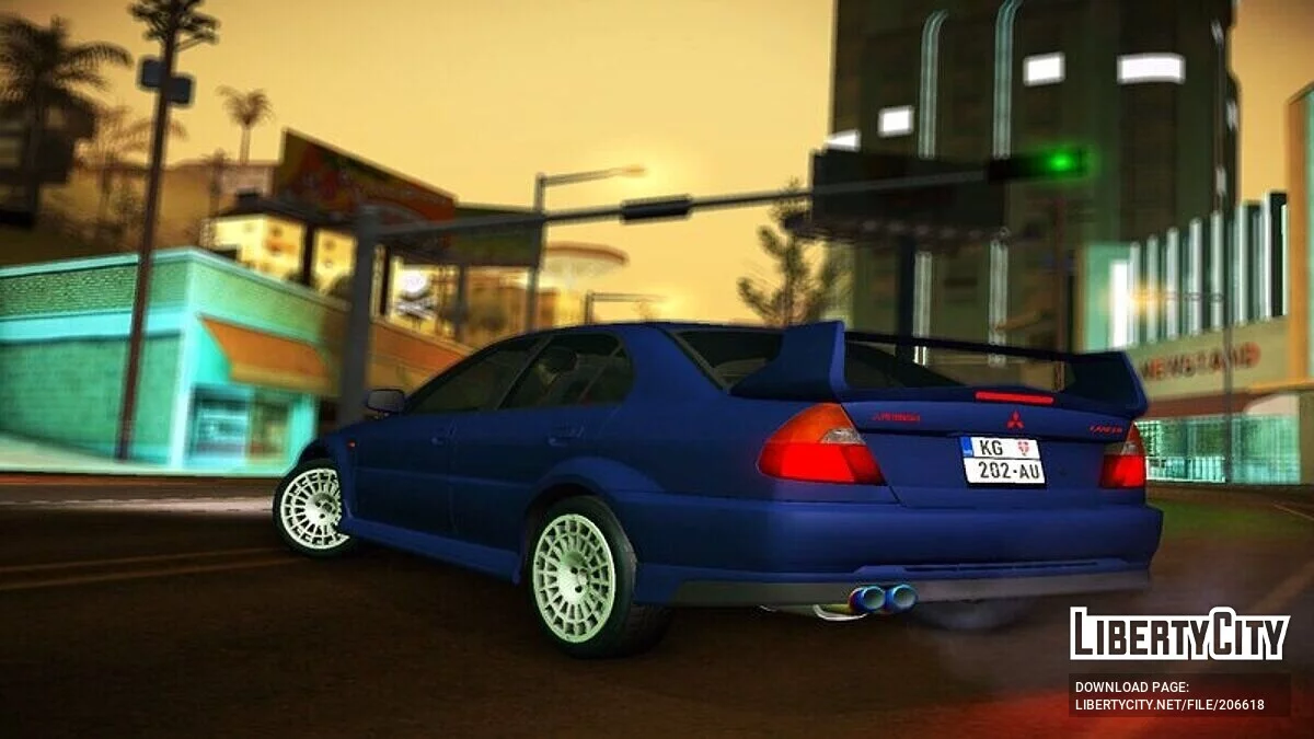 Mitsubishi Lancer Evo 6 / GTA San Andreas