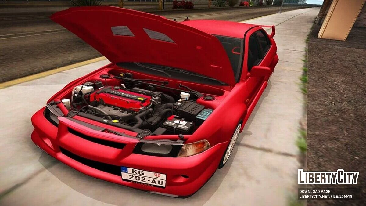 Mitsubishi Lancer Evo 6 / GTA San Andreas