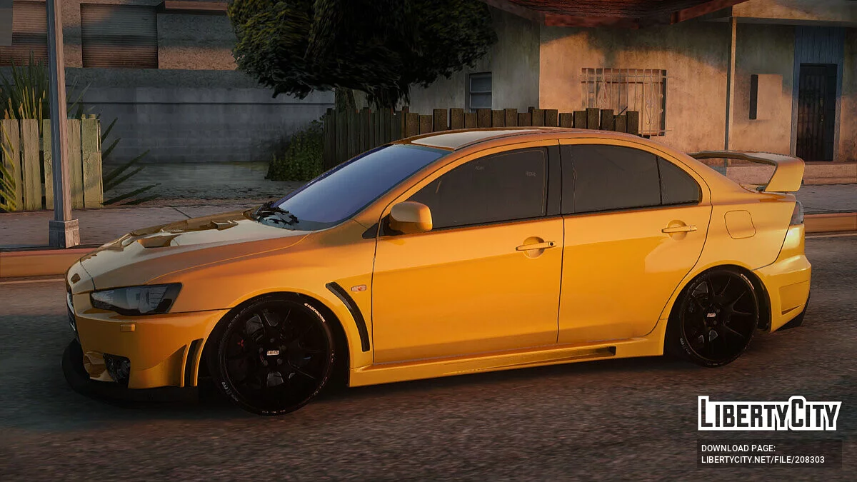 Mitsubishi Lancer Evolution X / GTA San Andreas