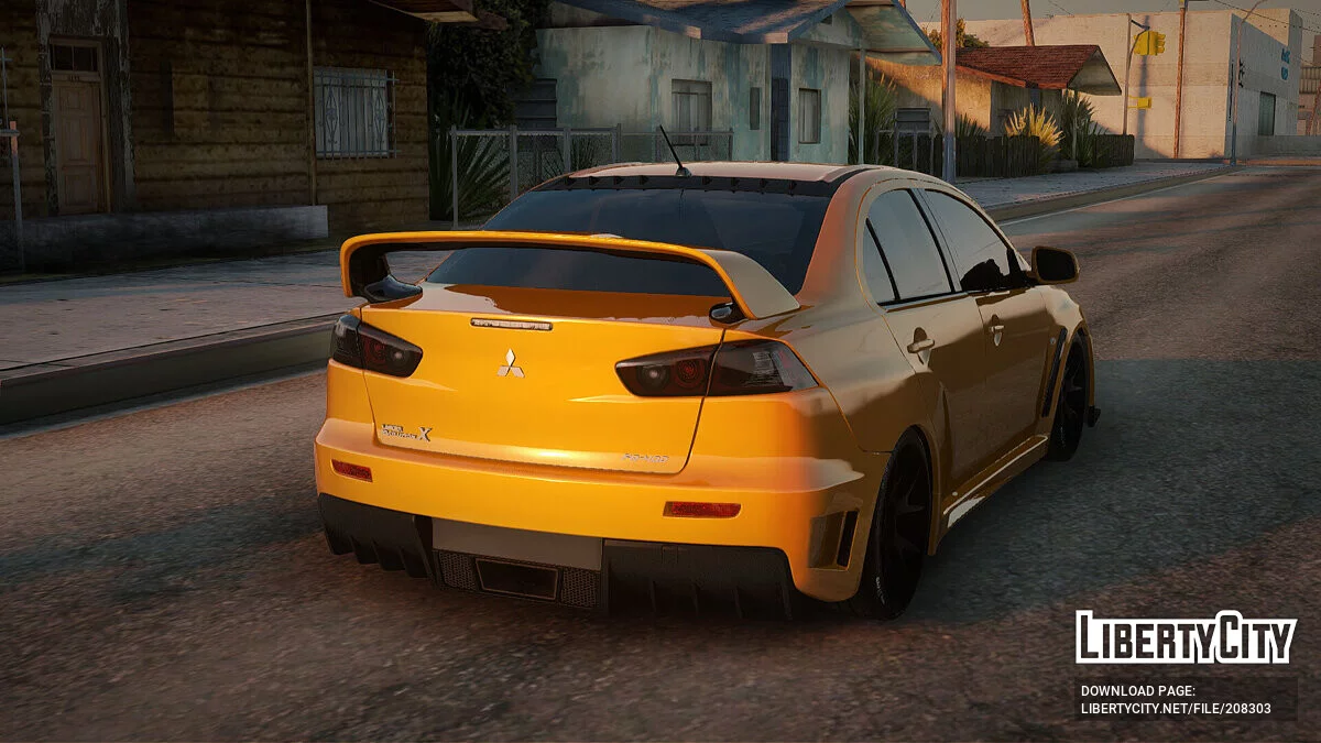 Mitsubishi Lancer Evolution X / GTA San Andreas