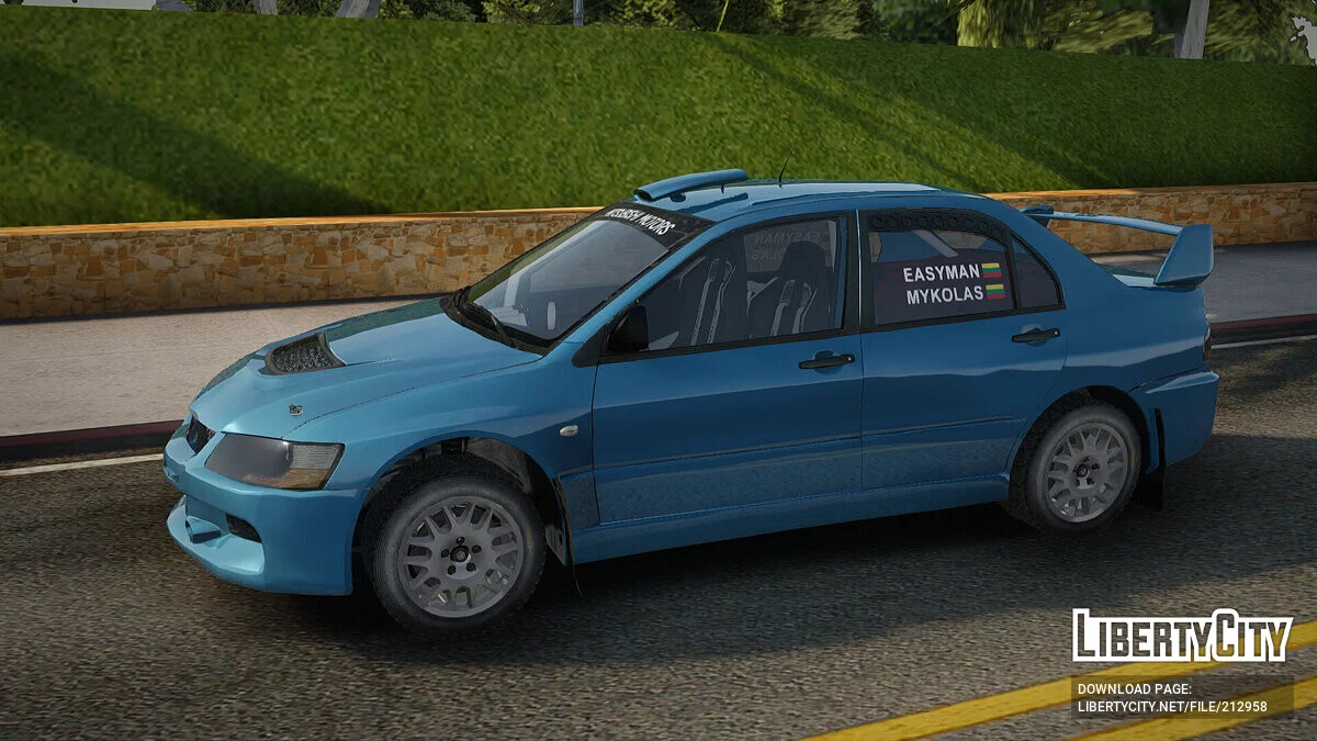 Mitsubishi Lancer Evo 9 / GTA San Andreas