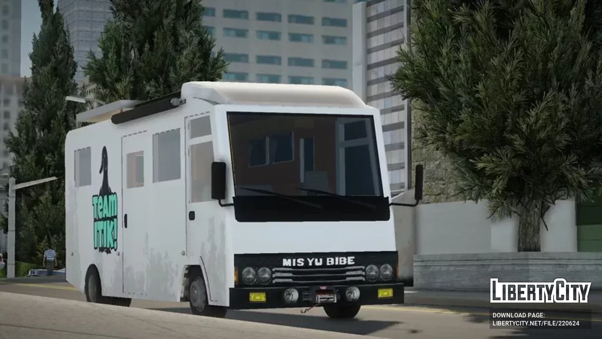 Mitsubishi Camper Van — Team Itik's Lokbu Camper Van / GTA San Andreas