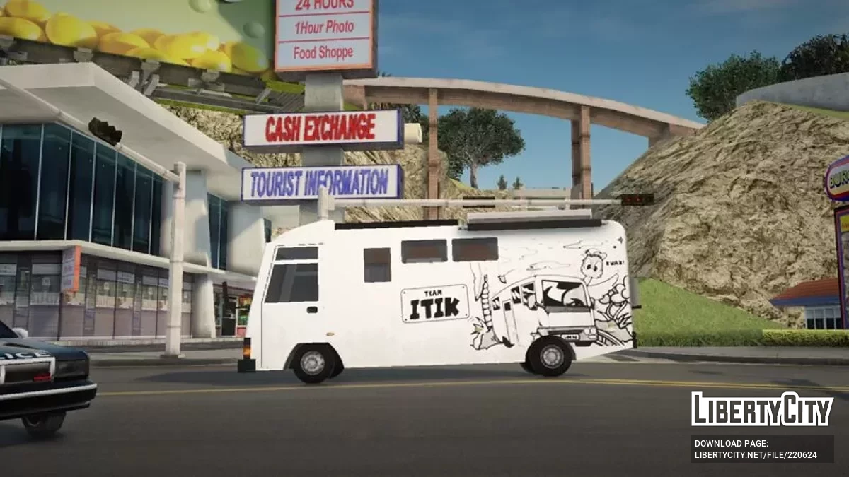 Mitsubishi Camper Van — Team Itik's Lokbu Camper Van / GTA San Andreas