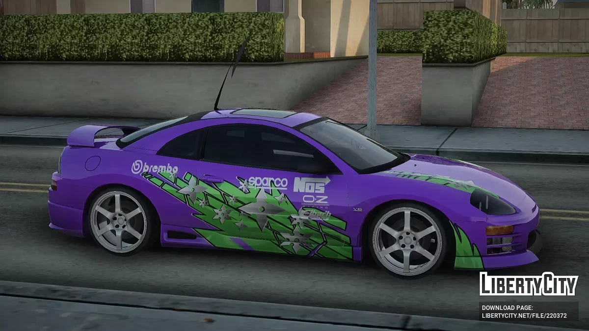 Mitsubishi Eclipse '03 Melissa Vinyl / GTA San Andreas