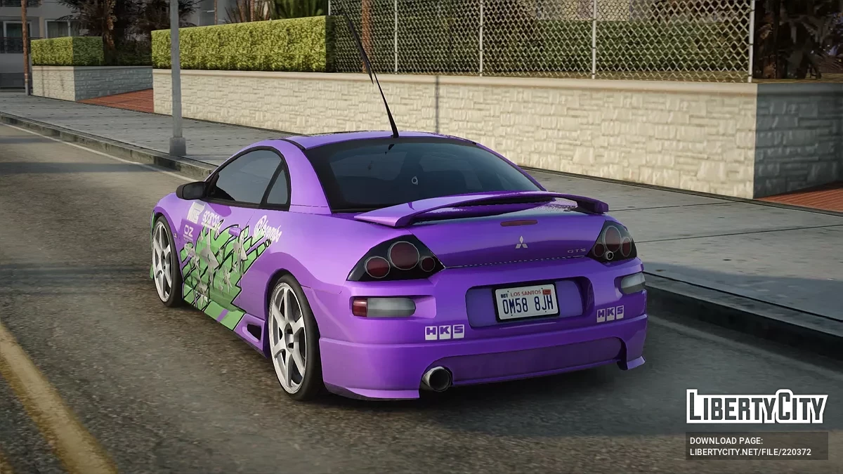 Mitsubishi Eclipse '03 Melissa Vinyl / GTA San Andreas