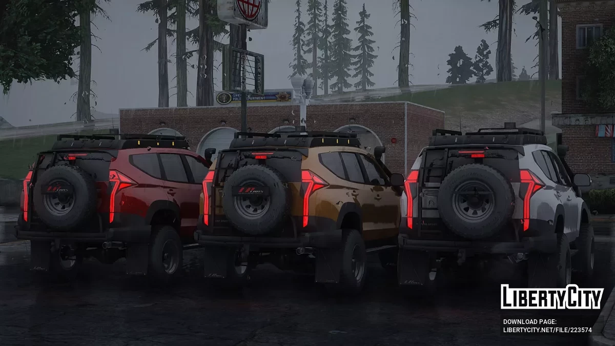 Mitsubishi Pajero Sport 3 LPcars / GTA San Andreas