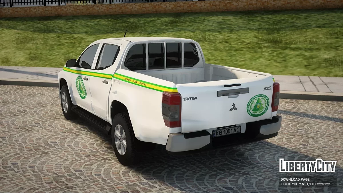 Mitsubishi Triton Guarda Florestal Estadual / GTA San Andreas
