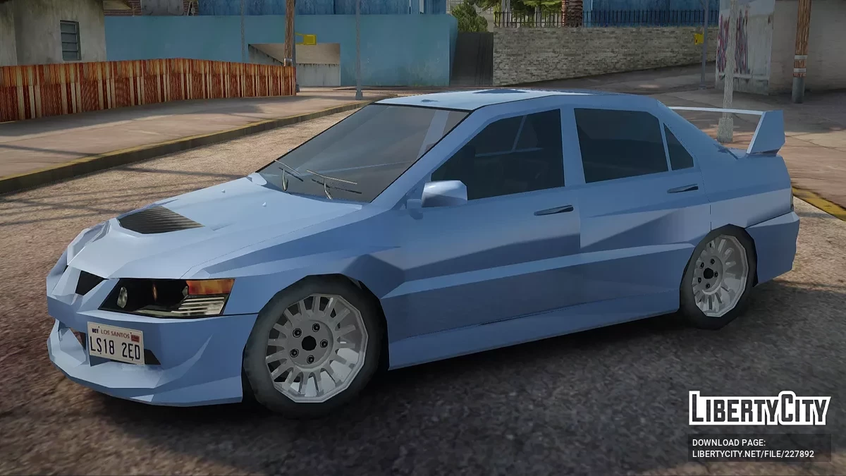 Mitsubishi Lancer Evolution VIII / GTA San Andreas