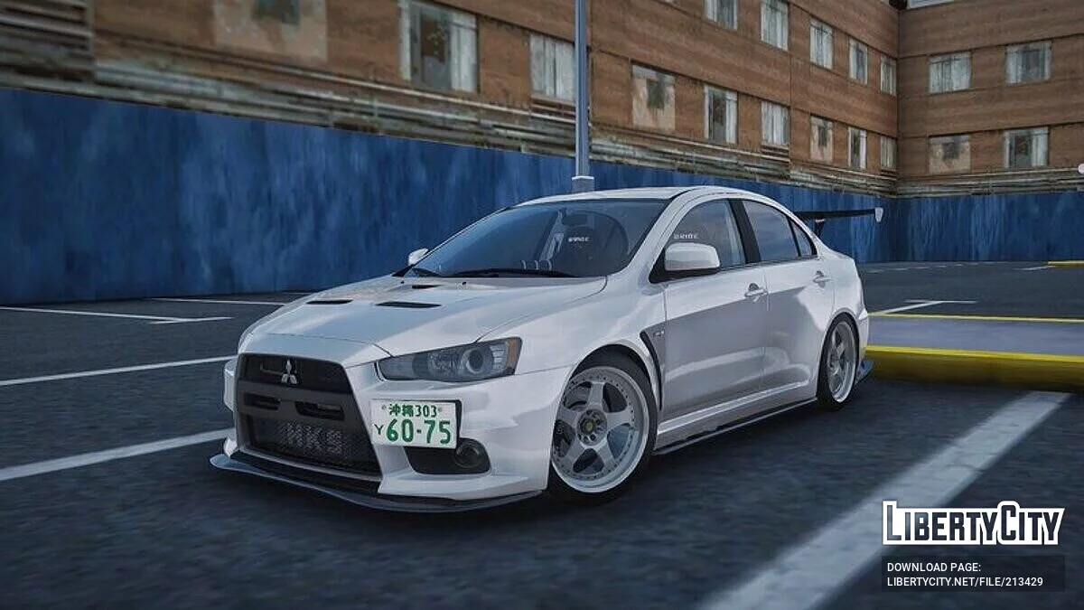 Mitsubishi Lancer Evolution X / GTA San Andreas