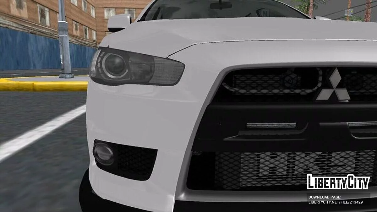 Mitsubishi Lancer Evolution X / GTA San Andreas