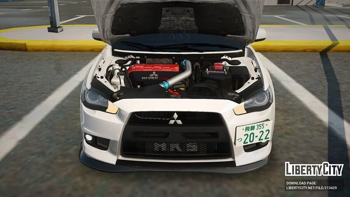 Mitsubishi Lancer Evolution X / GTA San Andreas