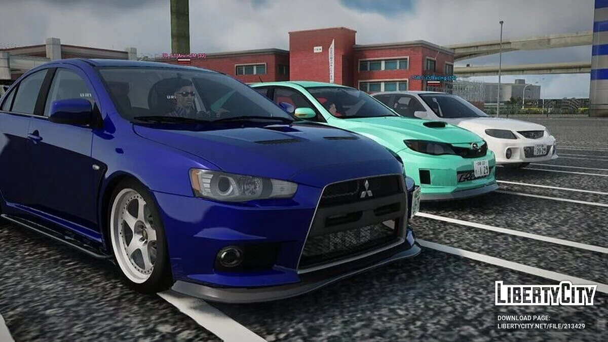 Mitsubishi Lancer Evolution X / GTA San Andreas