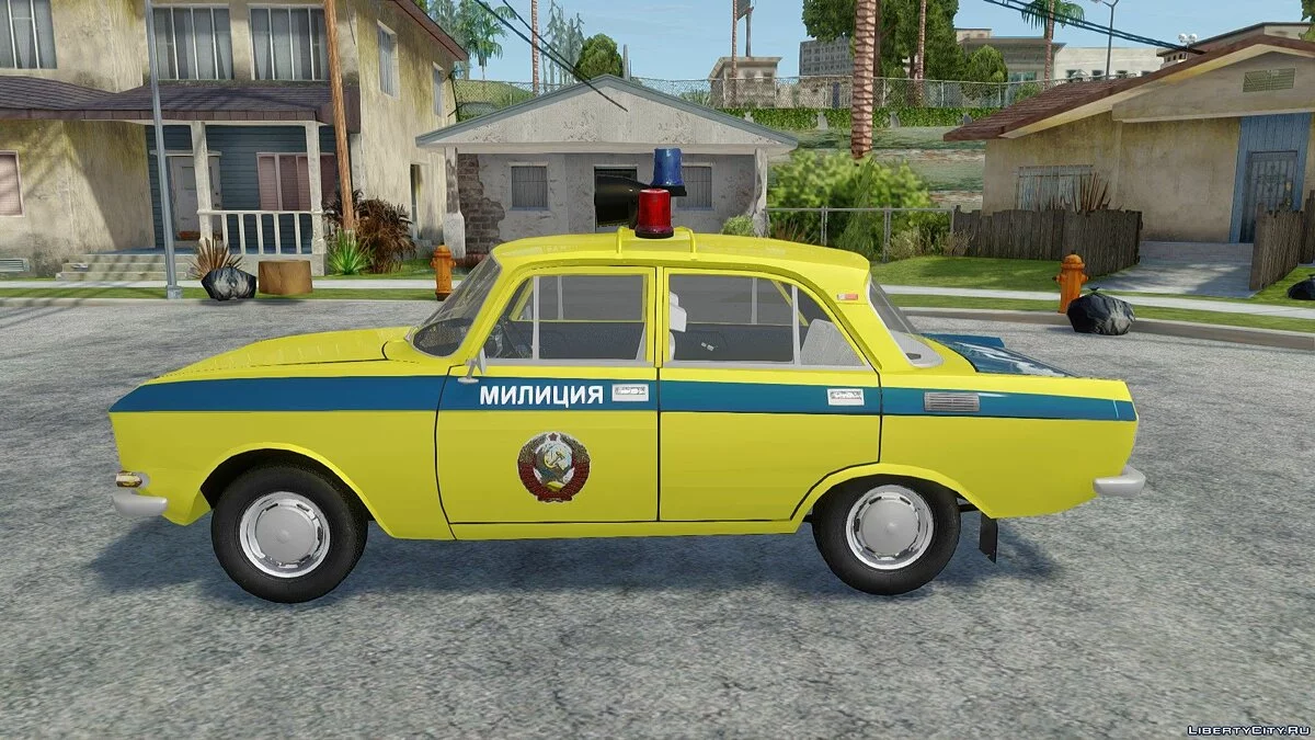 Москвич-2140 Милиция / GTA San Andreas