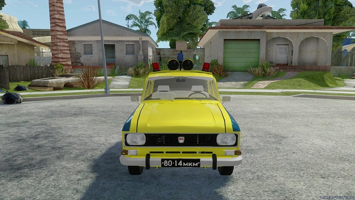 Москвич-2140 Милиция / GTA San Andreas