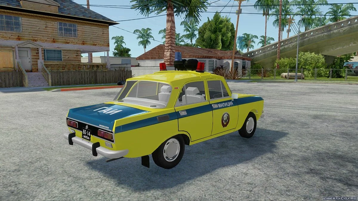 Москвич-2140 Милиция / GTA San Andreas