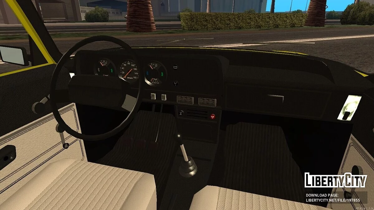 AZLK 莫斯科人-2140 + CCD / GTA San Andreas