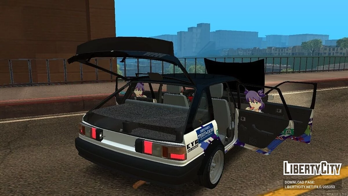 Иж-2126 в стиле Everlasting Summer / GTA San Andreas