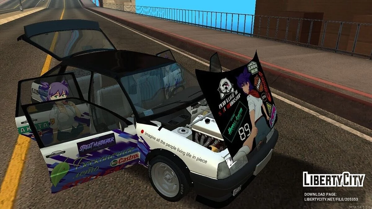 Иж-2126 в стиле Everlasting Summer / GTA San Andreas