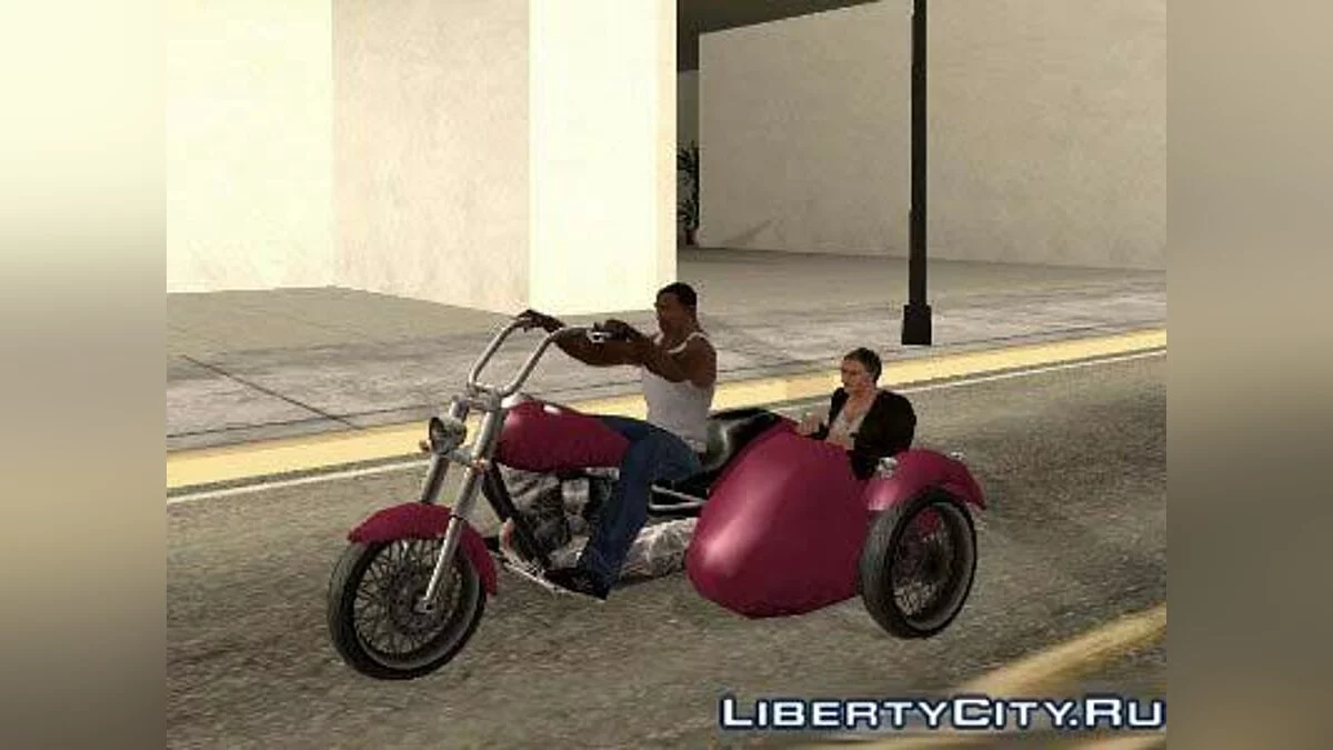 Боковий причіп Freeway / GTA San Andreas