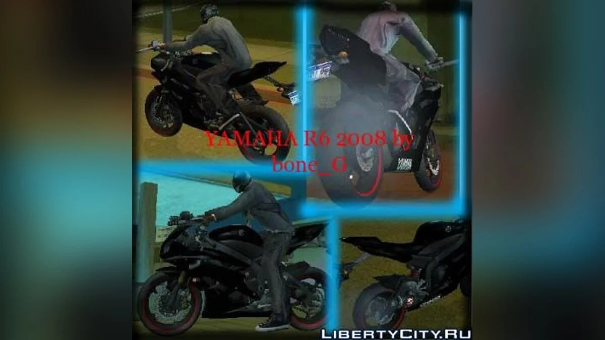 Yamaha YZF-R6 2008 / جي تي إيه سان أندرياس