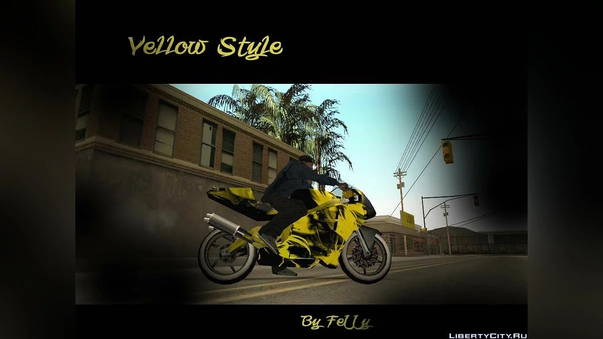Yellow Race Nrg500 Skin / جي تي إيه سان أندرياس