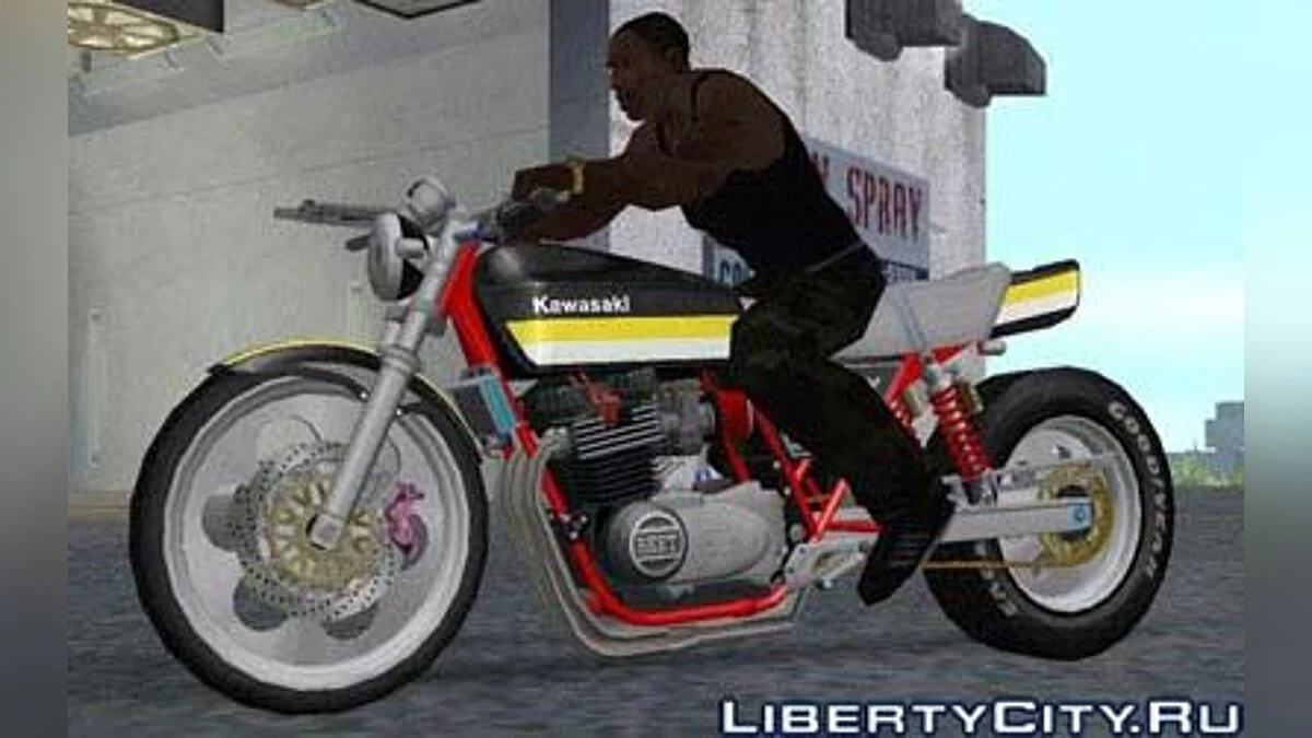 Kawasaki Z-400FX Street Drag / GTA San Andreas