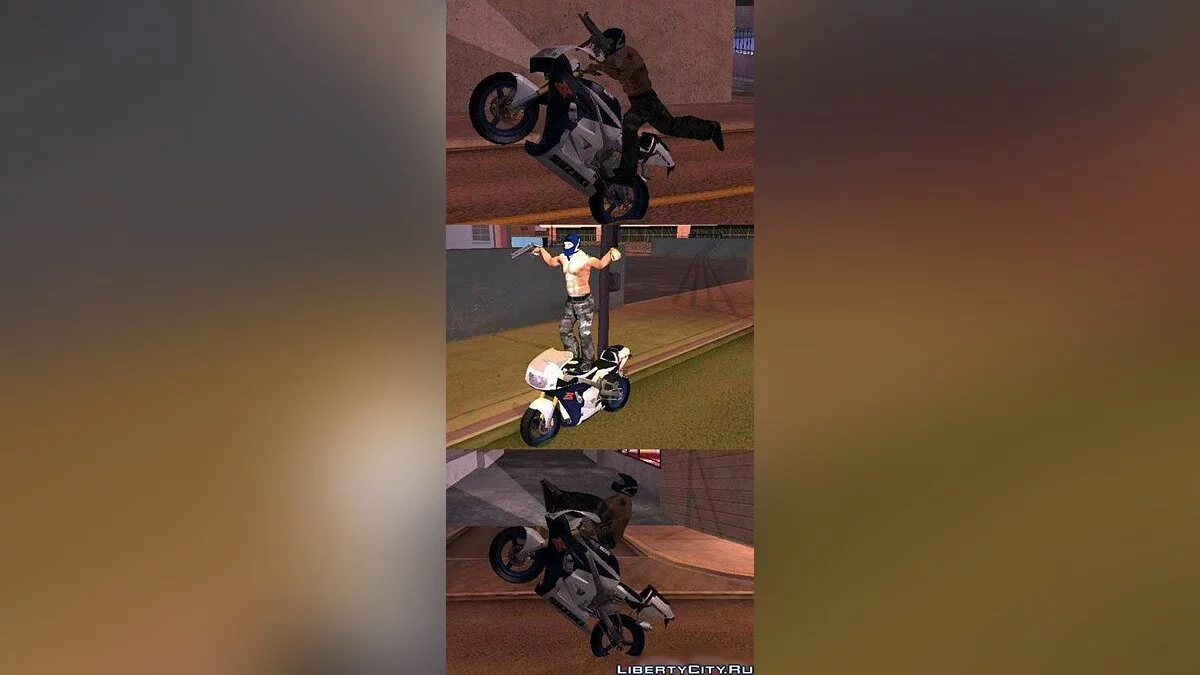 GSXR-SRAD + LVX Mod / GTA San Andreas