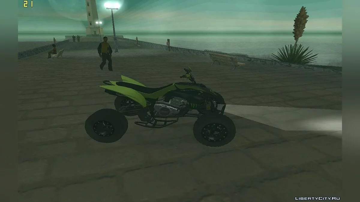 Квадроцикл Kawasaki Monster Energy / GTA San Andreas