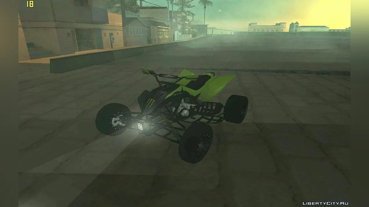 Квадроцикл Kawasaki Monster Energy / GTA San Andreas